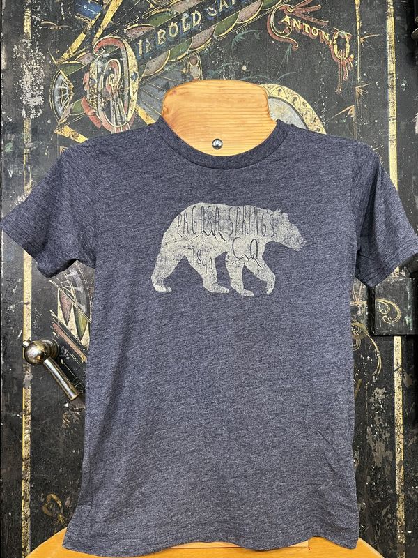 Bleary Bear Tri Blend Kid Tee