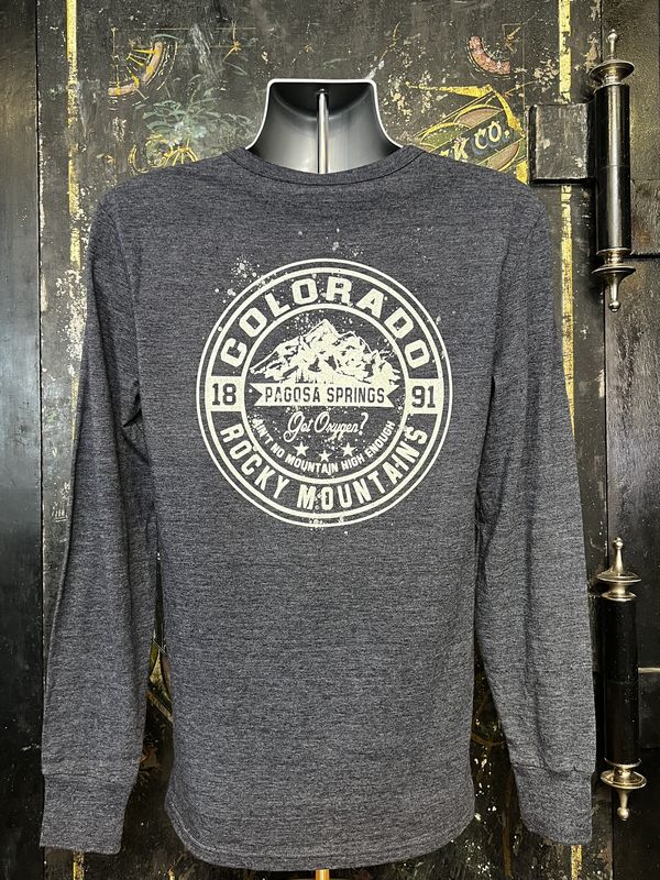 Atta Boy Tri Blend L/S Tee Navy