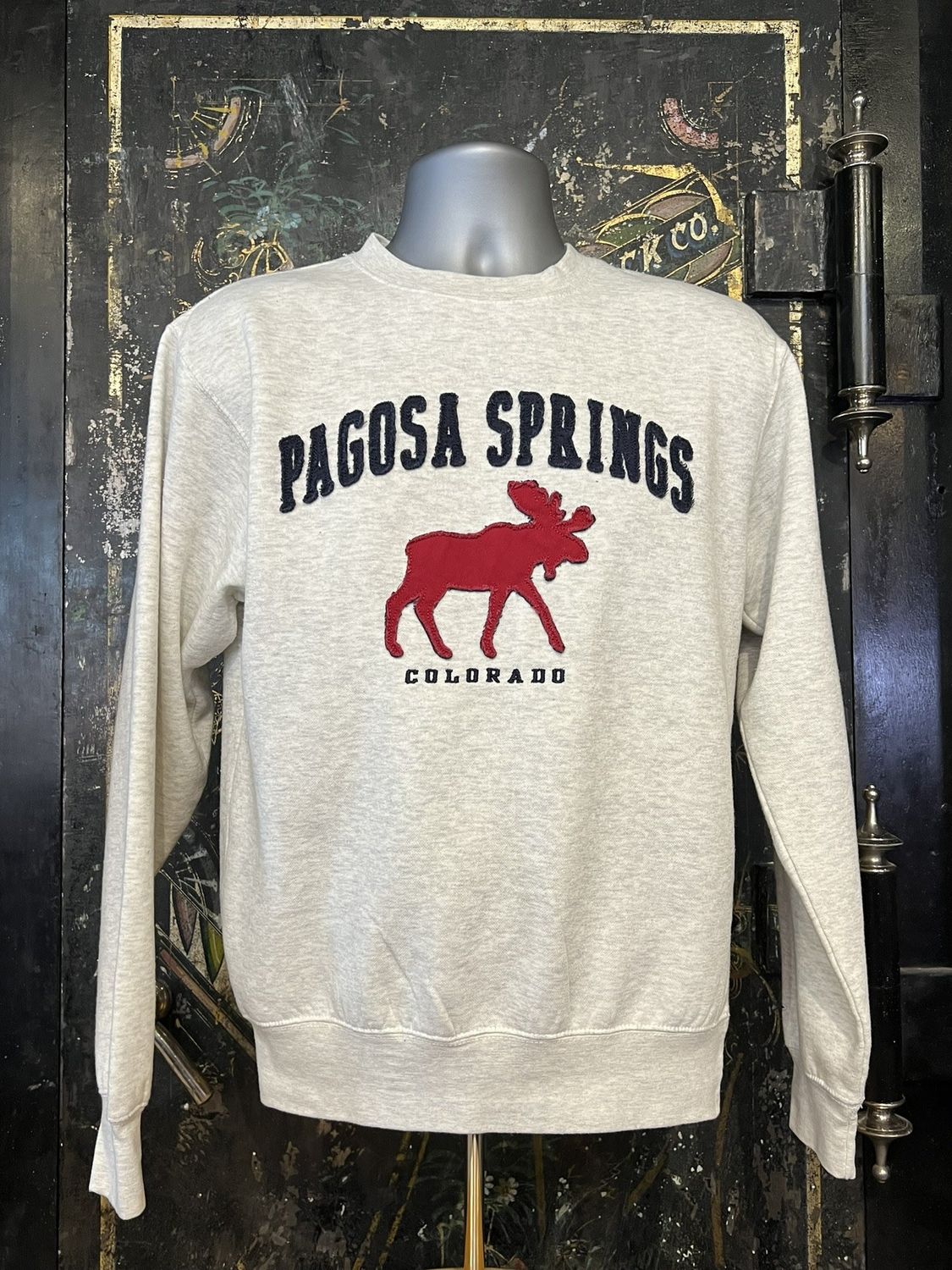 Footlights Moose Crew SS Oatmeal