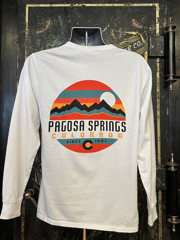 Scamander Mtn CO RS L/S Tee White