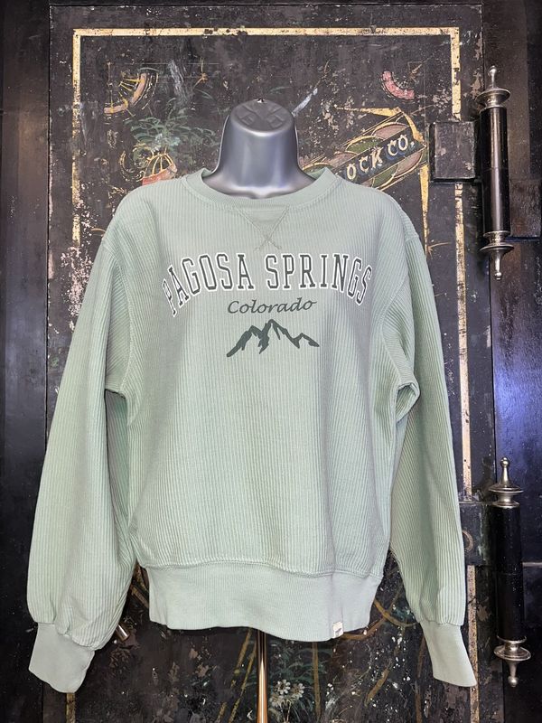 Looper V2 Mtn Corded Crew Agave