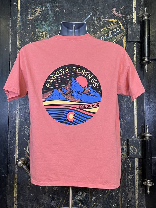 Findbroker Mtns/CO C RS Tee Coral