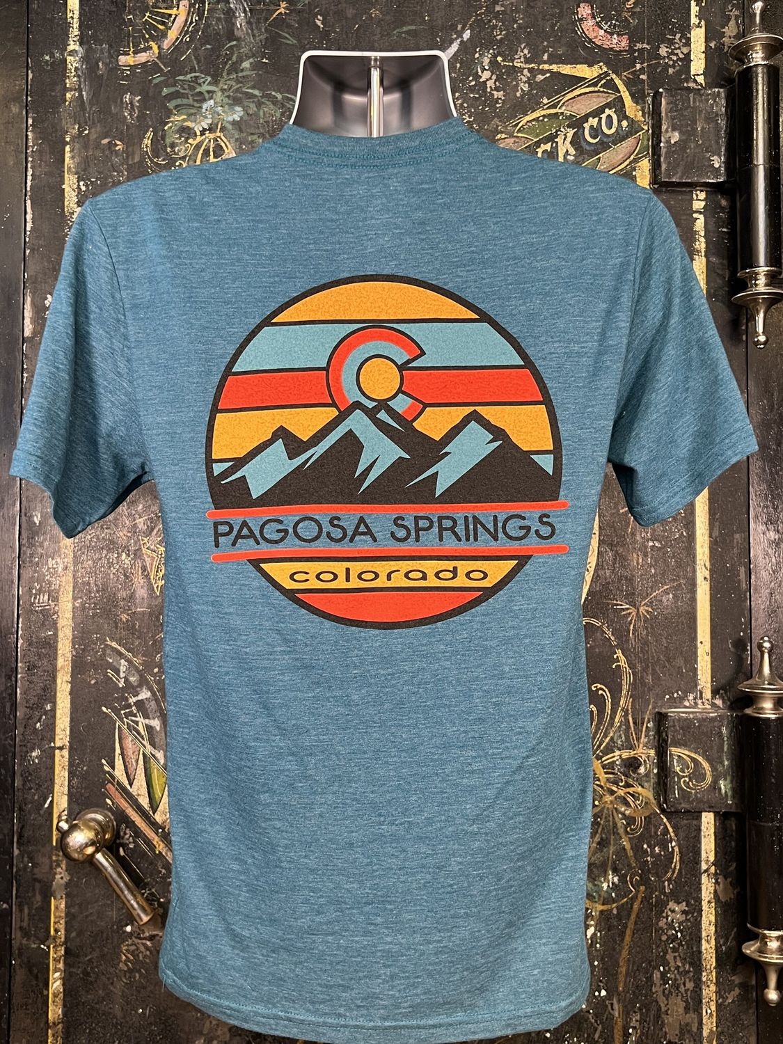 Over Study Mtn/CO TB Tee Dark Teal