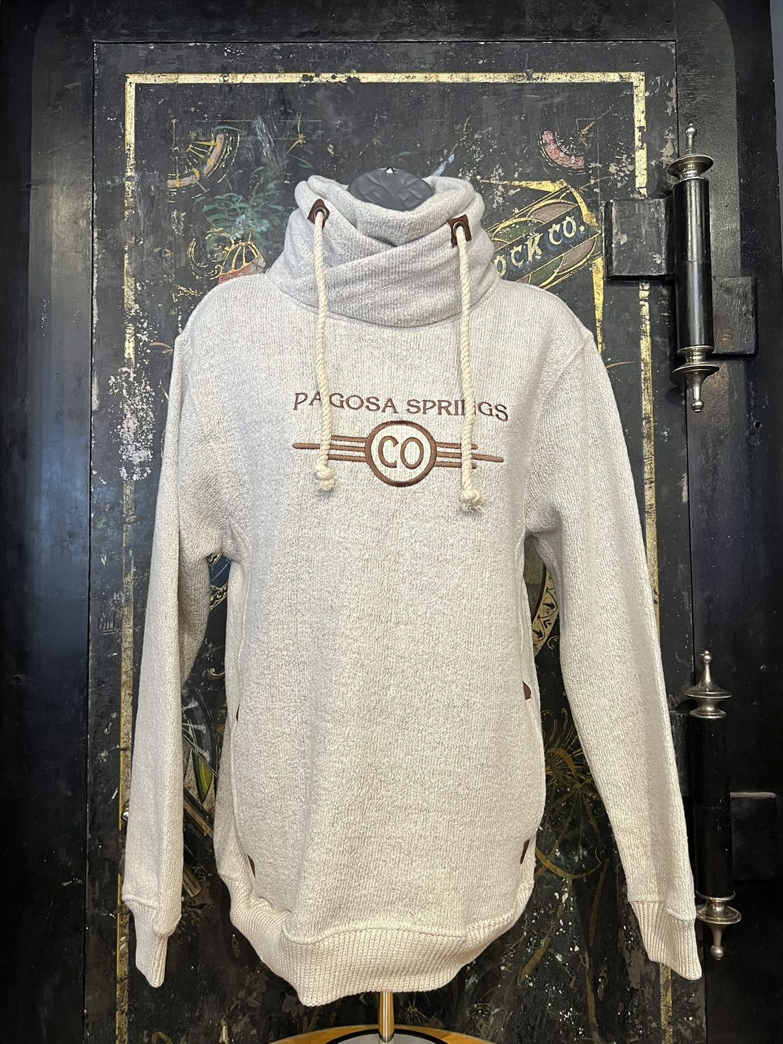 Nantucket Fleece Cross Neck SS Oatmeal