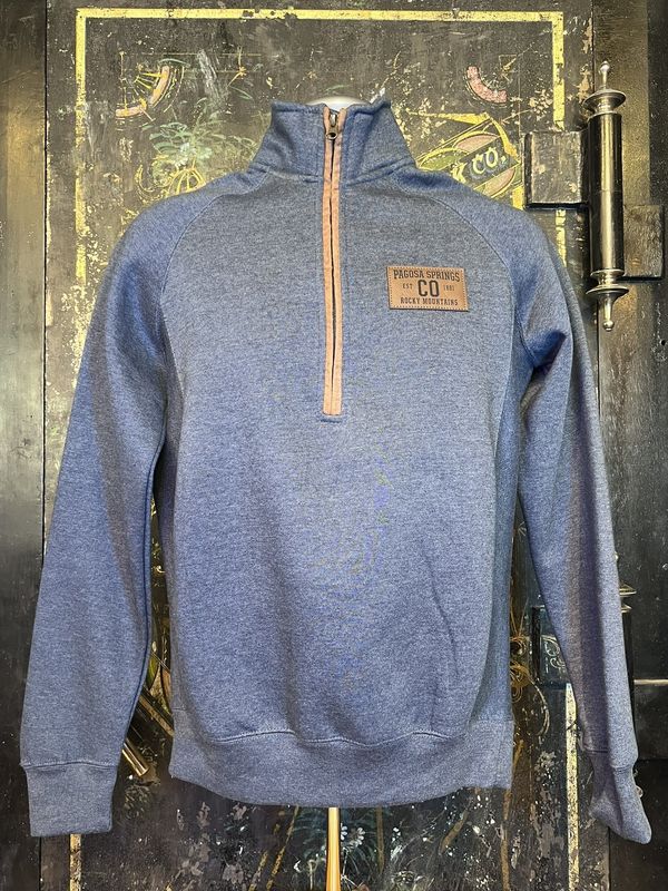Marlow Fleece 1/2 Zip  Hthr Navy