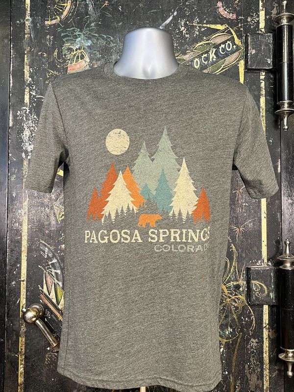 Parlor Mob Pines/Blk Bear TB S/S Tee Forest