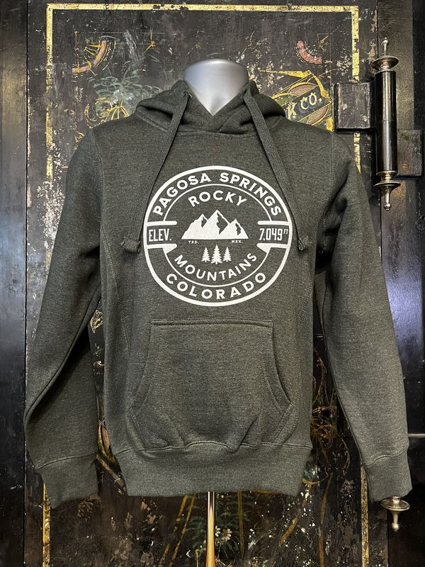 Justus Hvywt Hoodie Circle Mtn Icon Hthr Hunter