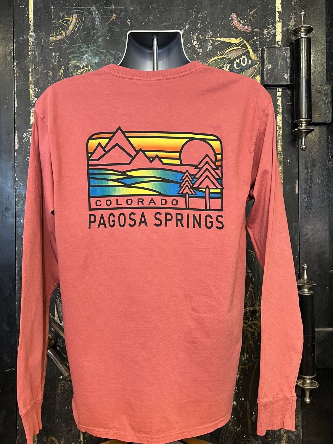 Consign Mtn RS L/S Tee Cinnabar