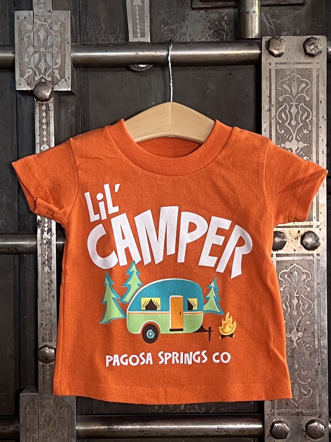 Lil&#39; Camper Infant Tee Orange