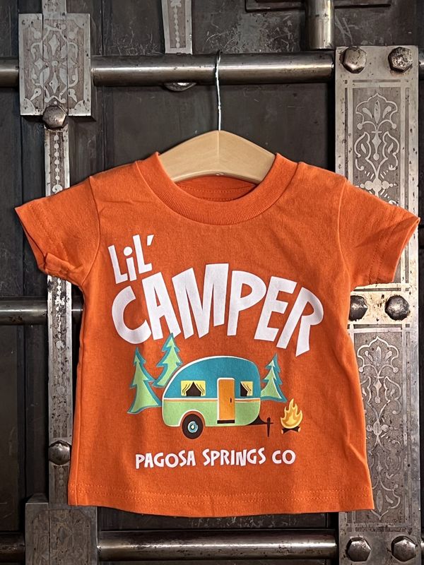 Lil&#39; Camper Infant Tee Orange