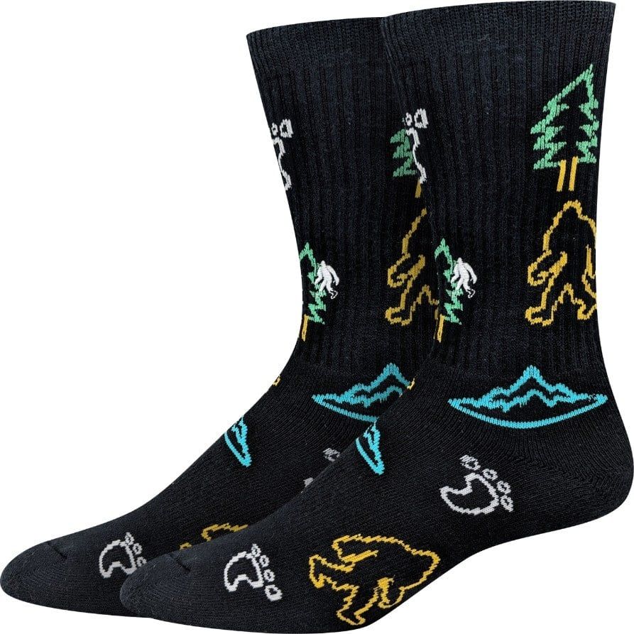 Active Neon Bigfoot Socks