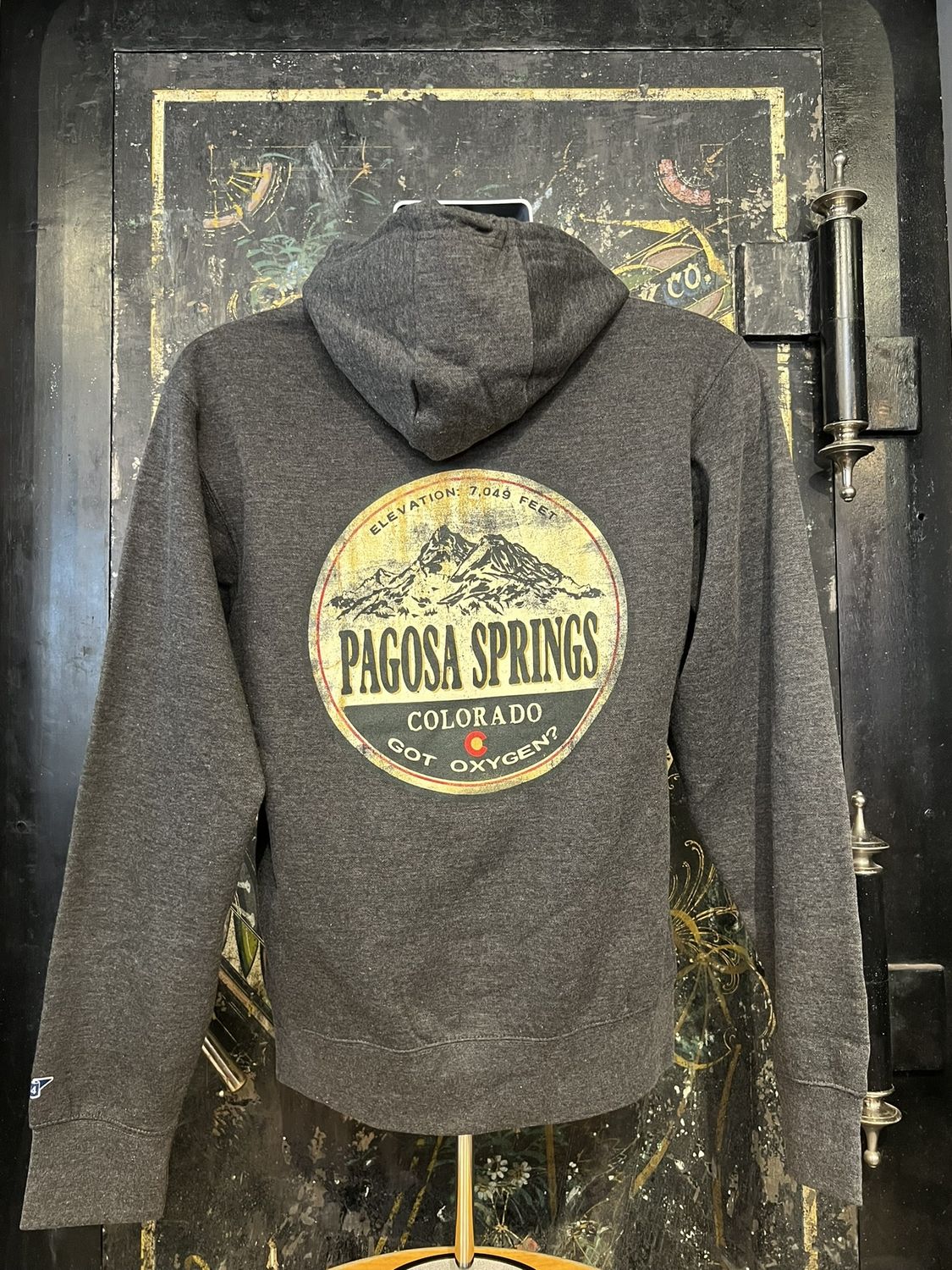 Vernacular Mtns/CO C FZ Hood Charcoal