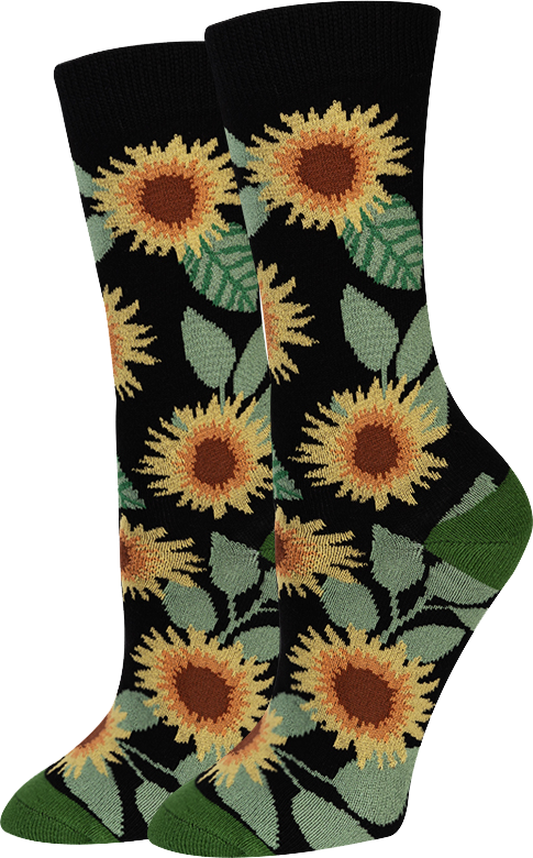 Sunflower Black Socks