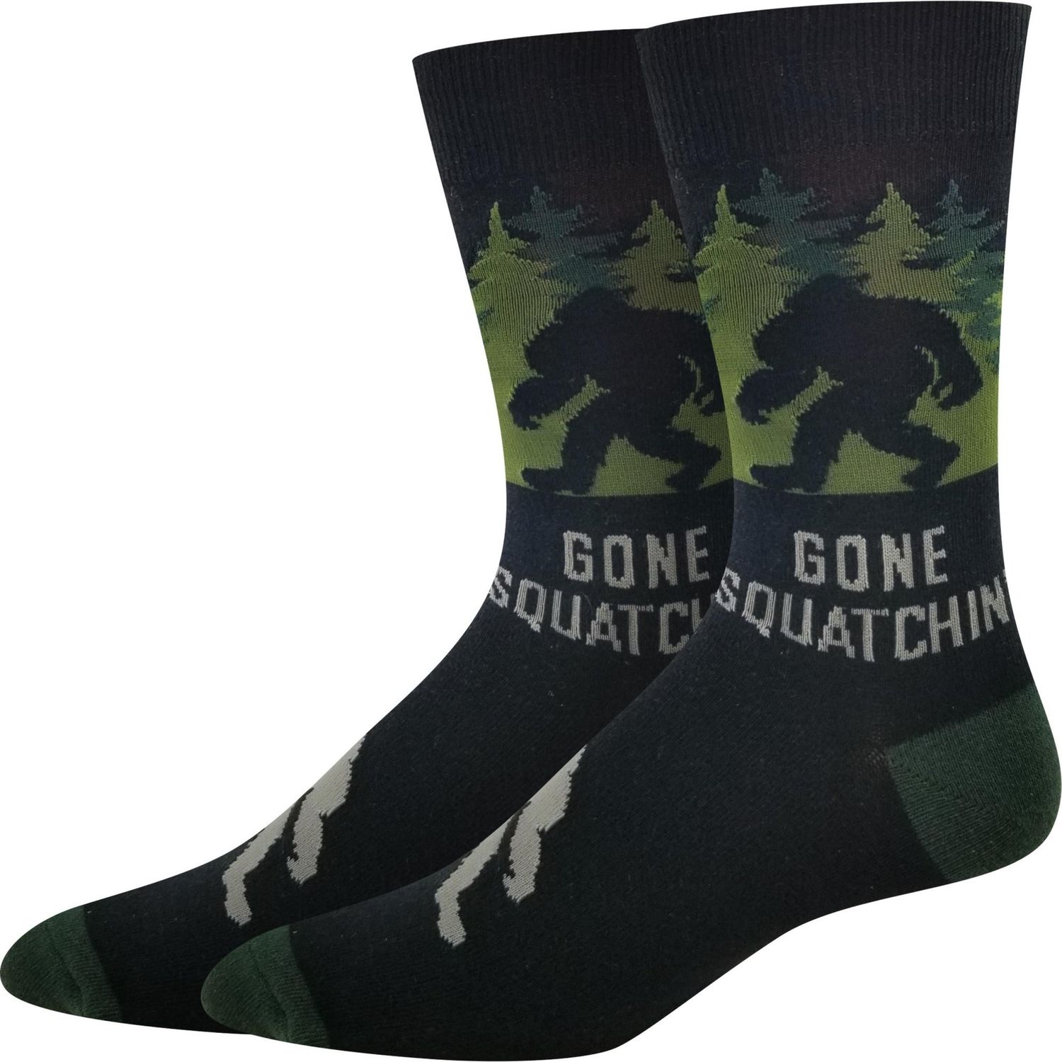 Gone Squatchin&#39; Bigfoot Socks