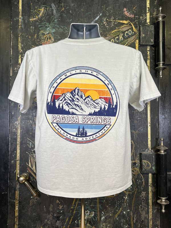 Tomhais Mtns Pines RS S/S Tee Cement