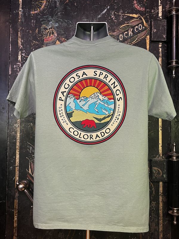 So Glad Mtns/Bear RS Tee Agave
