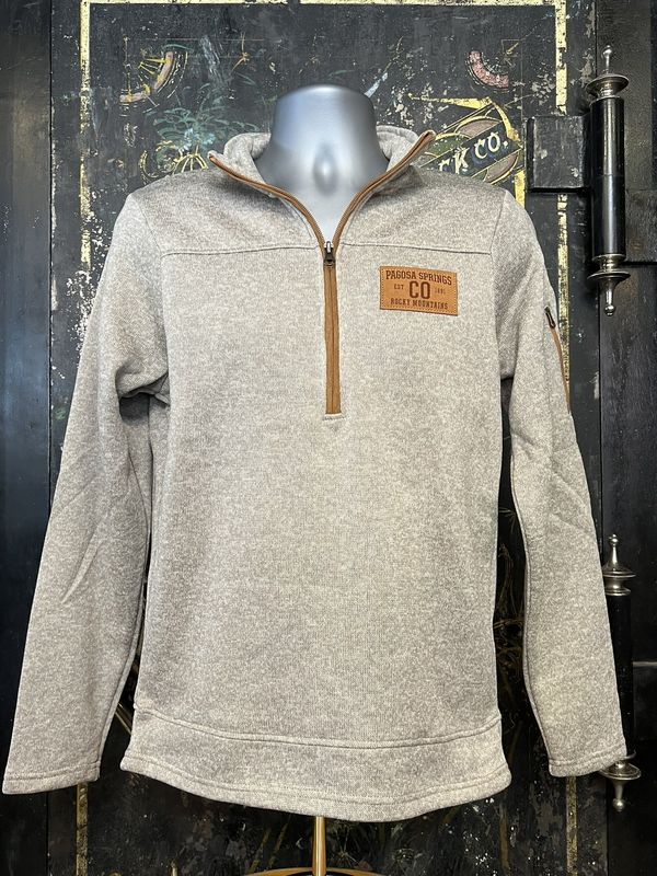 Jace Fleece 1/2 Zip Sand
