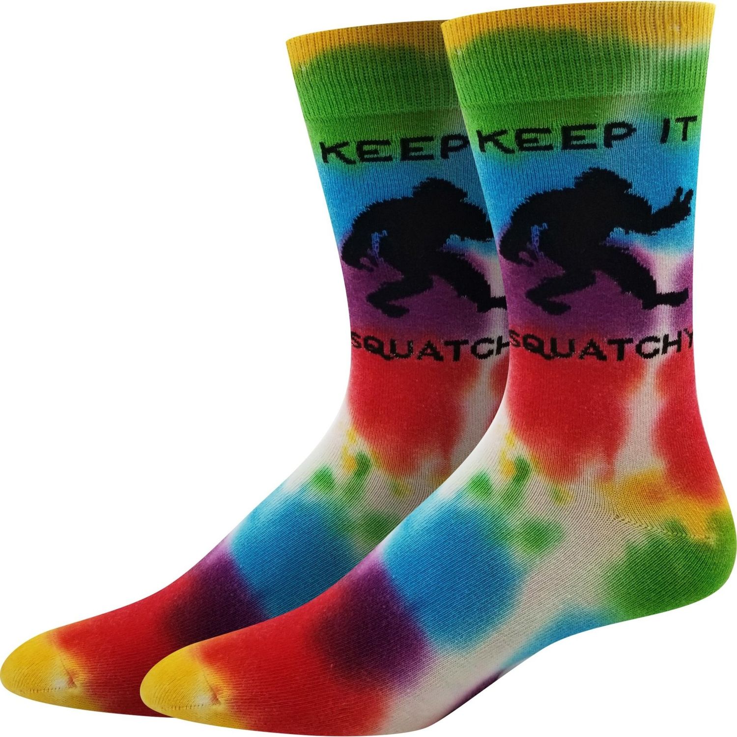 Keep It Squatchy Bigfoot Socks