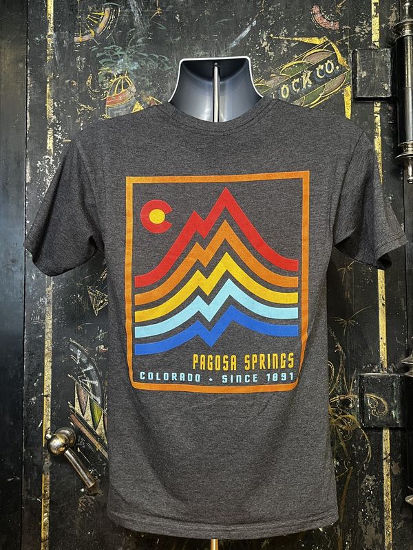 Seventies Mtn/CO TRS S/S Tee Charcoal