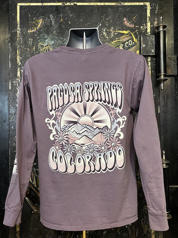 Clemensia V2 Mtn RS L/S Tee Amethyst