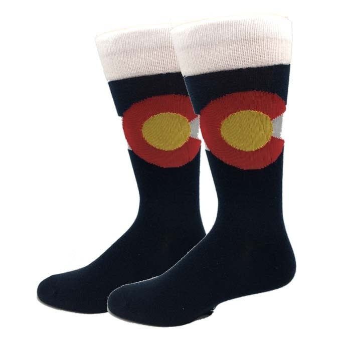 Colorado Flag Socks