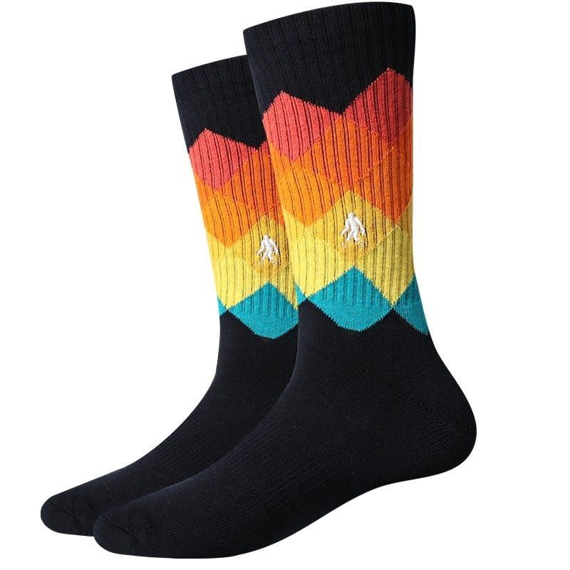 Active Retro Sunset Socks