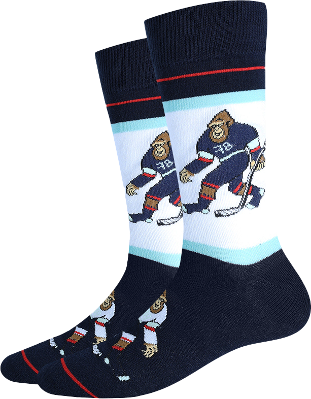 Hockey Bigfoot Socks