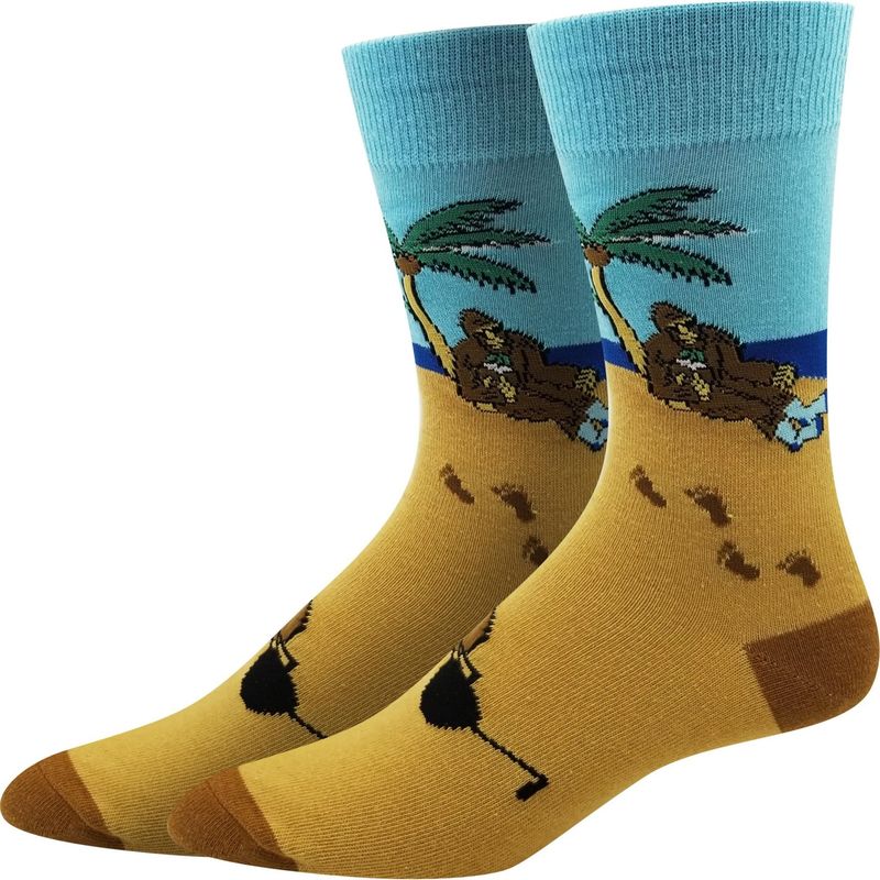Beach Bigfoot Socks