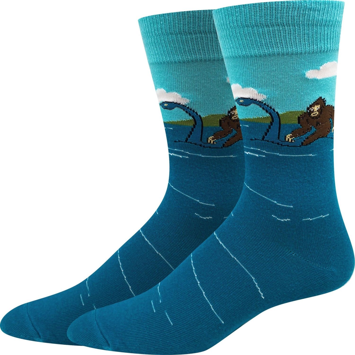 Bigfoot Loch Ness Socks