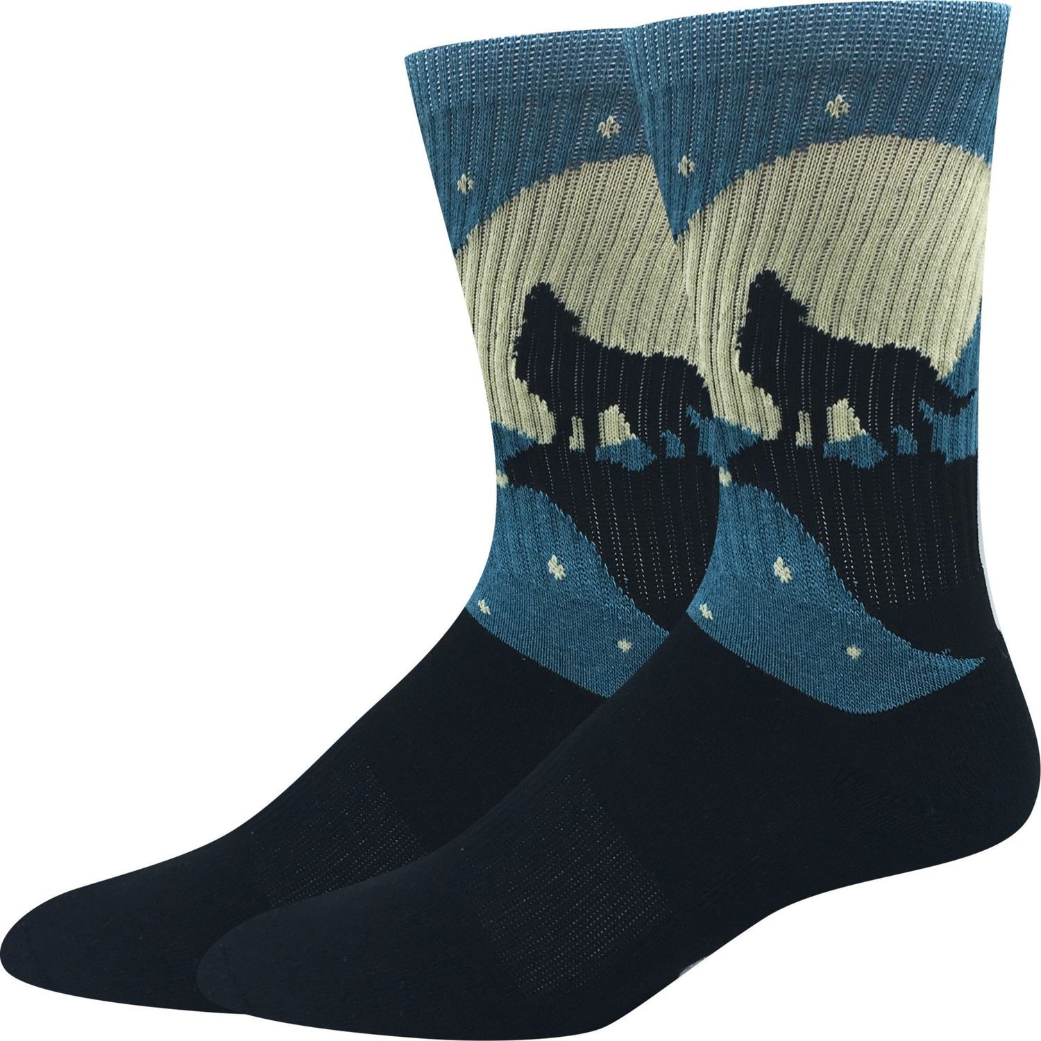 Active Wolf Howl Socks