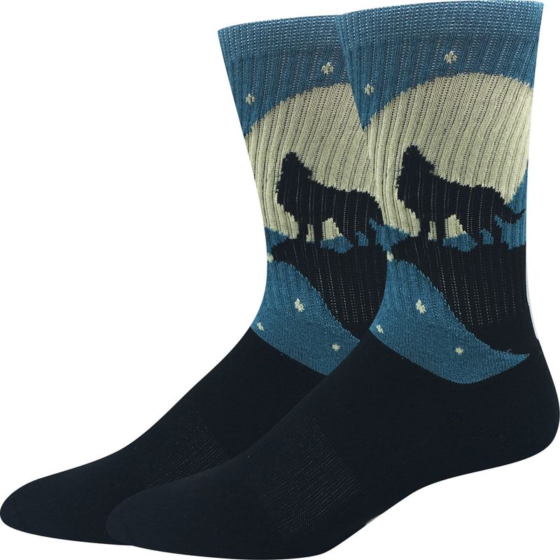 Active Wolf Howl Socks