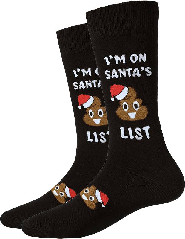 Santa&#39;s List Socks