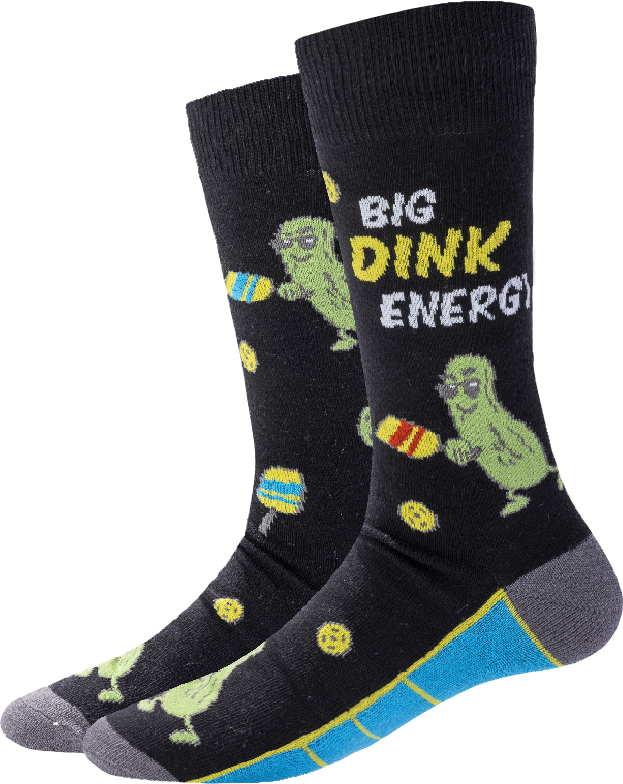 Big Dink Energy Black Socks