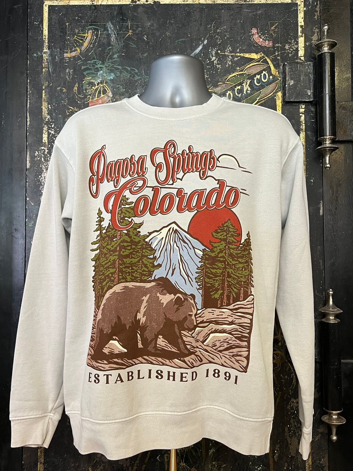 Smart One Mtn Bear V2 RS Fleece Crew SS Cement