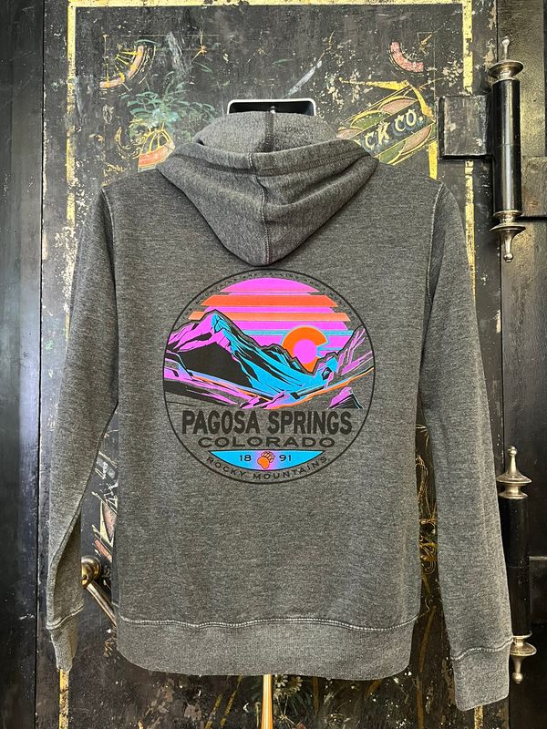 Extant Mtn CO BOWF FZ Hoodie Charcoal