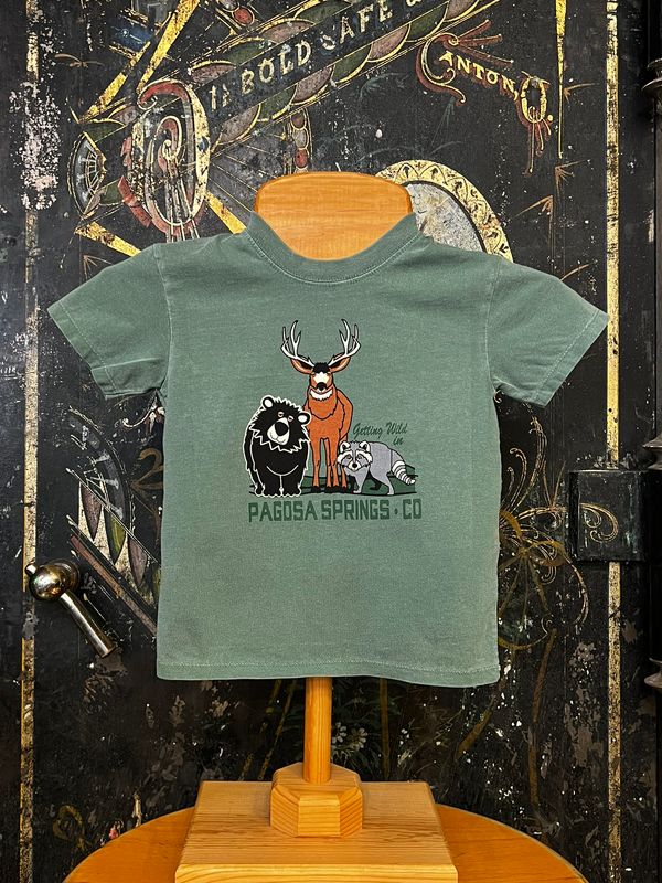 Keep Sharp V2 Bear/Deer/Rac Tot Tee Gorm Green