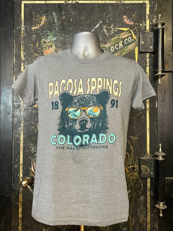 Second Day Bear Mountains S/S Tee Hthr Grey