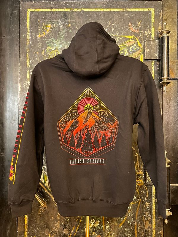 Wild Colorado Fleece Hoodie Black, Size: SMALL