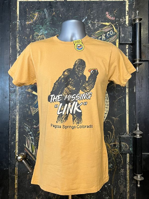 Sasquatch Missing Link MW Tee Camel