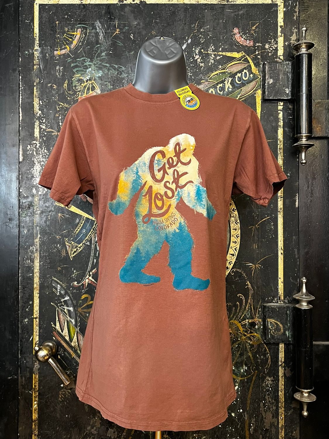 Get Lost Sasquatch MW Tee Auburn, Size: SMALL