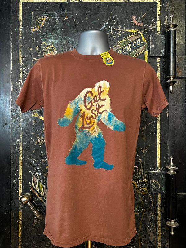 Get Lost Sasquatch MW Tee Auburn