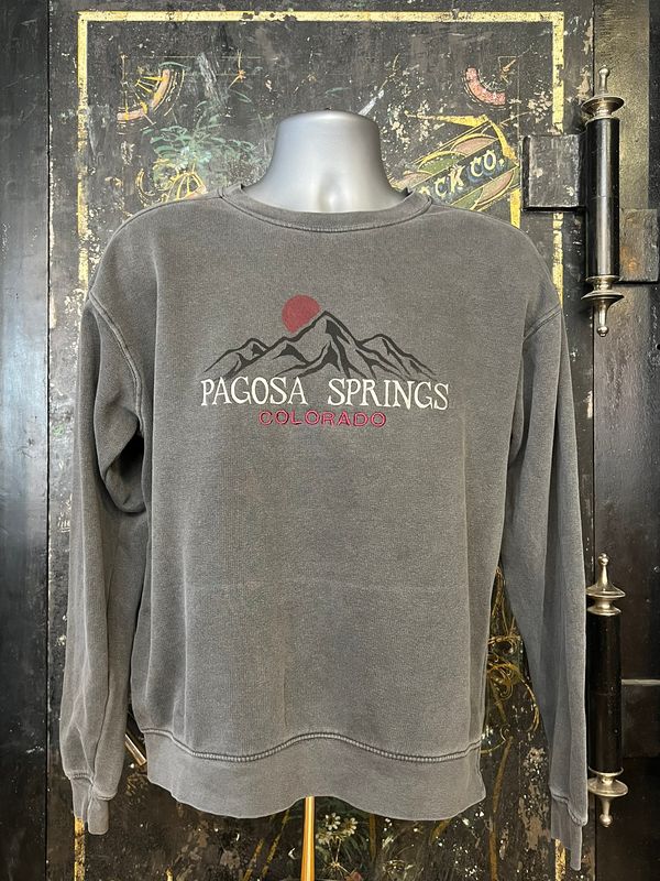 Genuflect Mountains RS Fleece Crew SS Black