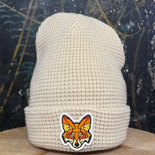 Fox Waffle Beanie, Color: BIRCH