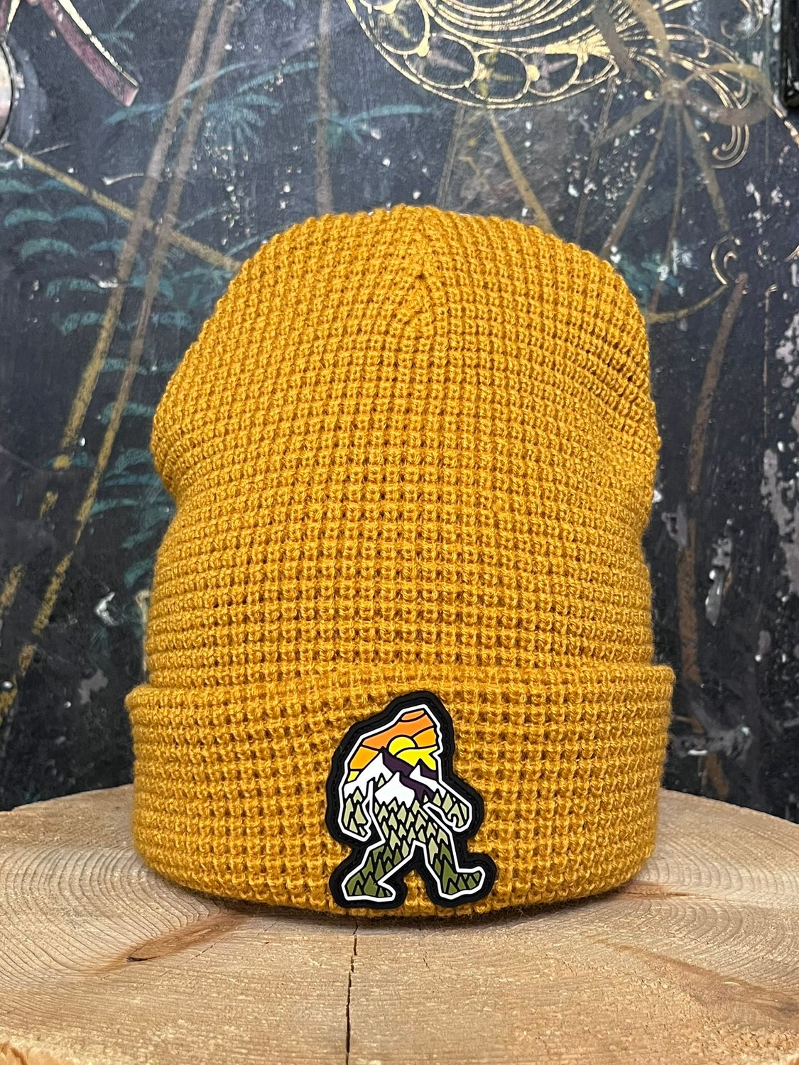 Bigfoot Waffle Beanie, Color: WHEAT