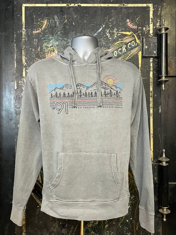 Leader 4C CO/Mtns/Pines PD Hoodie Ash