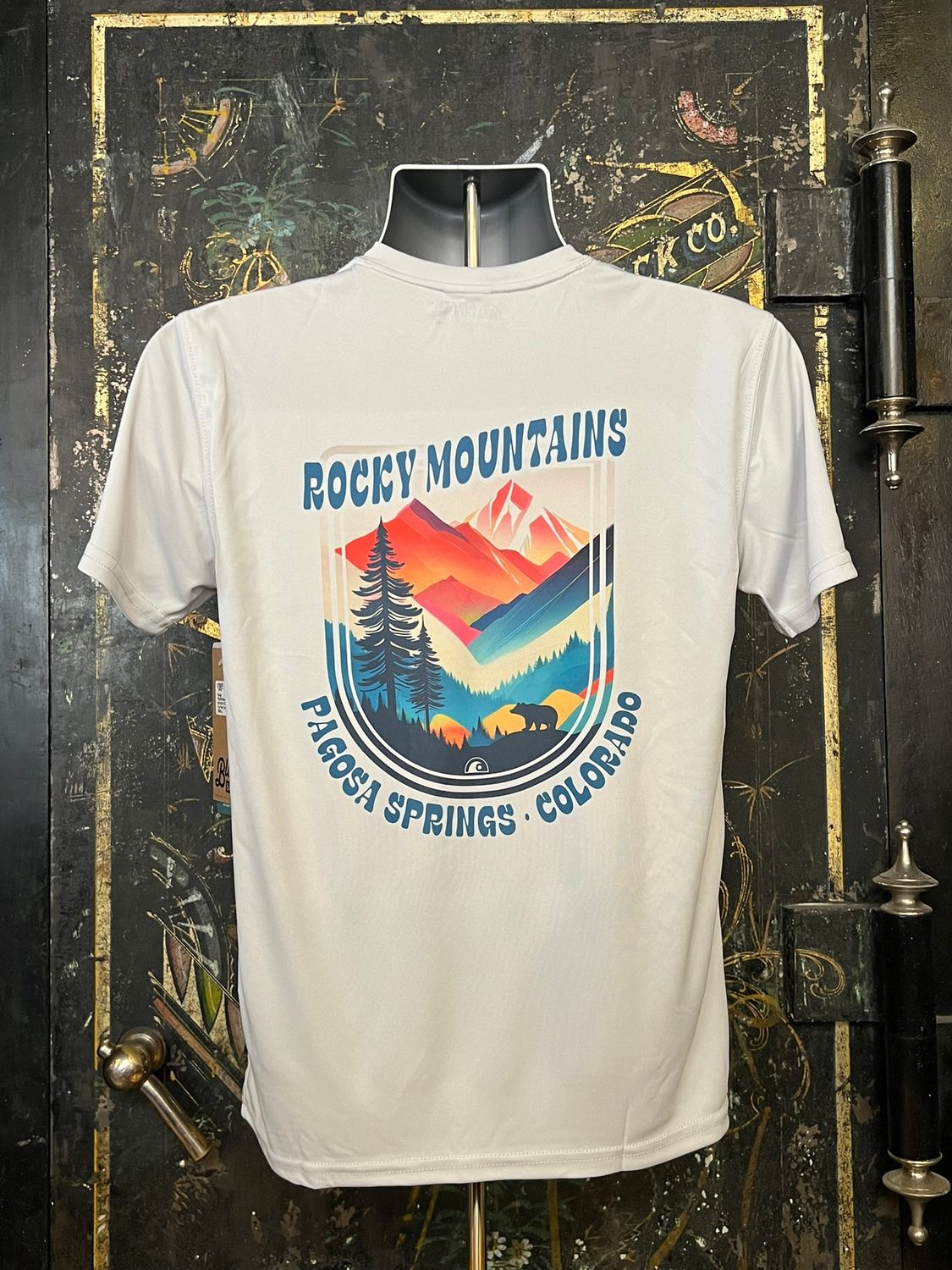 Pavage Pine/Mtn/Bear Sub Solar S/S Tee Pearl Grey, Size: XSMALL