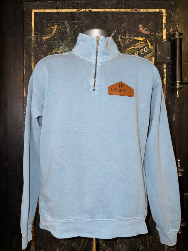 Tenet Pines RS Fleece 1/4 Zip Denim