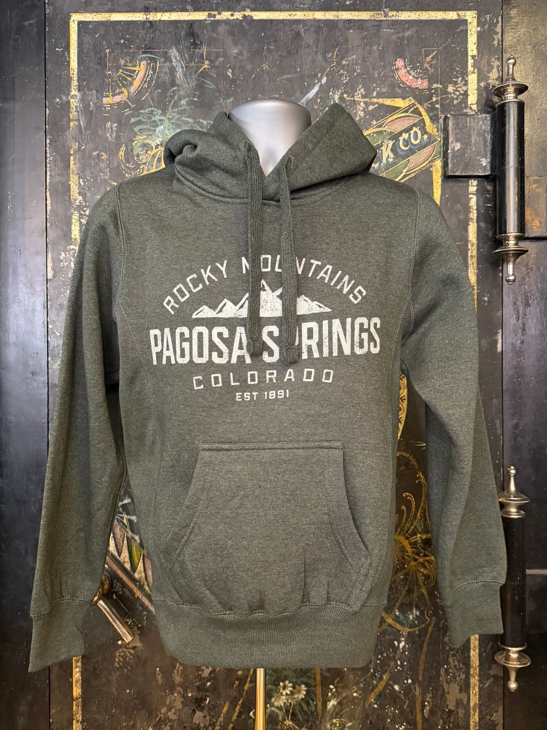 Justus Hoodie Double Arched Icon Hthr Hunter, Size: XSMALL