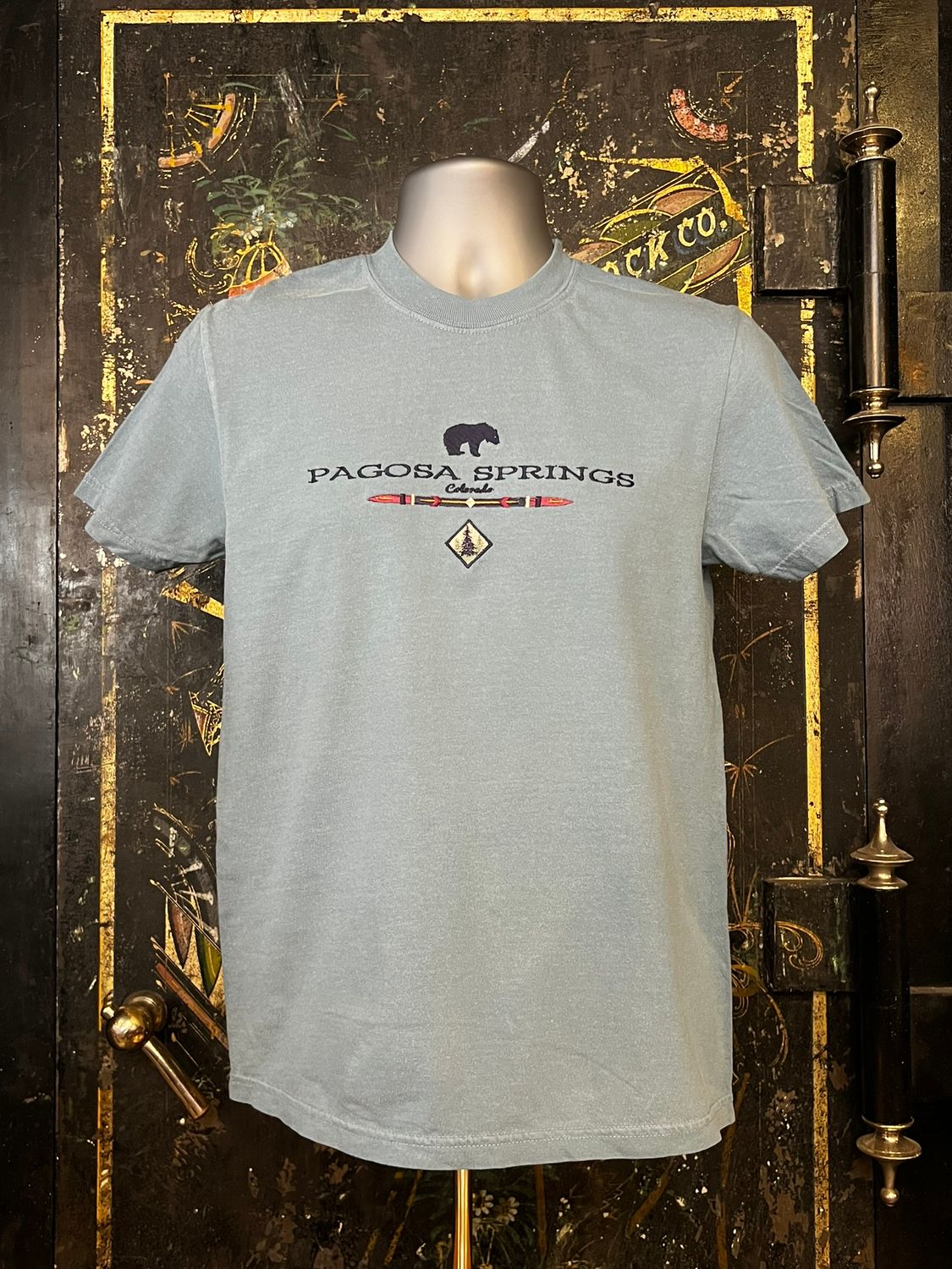 Native Bear CC Tee Ice Blue, Size: SMALL