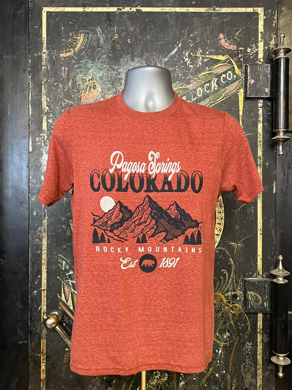 Oathkeeper Mtns/Bear TB S/S Tee Redwood, Size: XSMALL